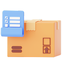 Agenciamiento aduanero profesional con courier Ecuador Caja con lista de verificación representando agenciamiento aduanero en Ecuador